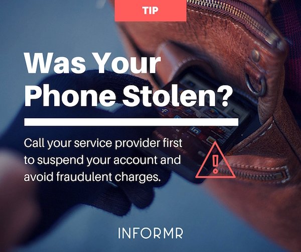 Heres What To Do When Your Cell Phone Is Stolen