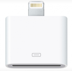 Apple begins shipping 30-pin Lightning adapters for iPhone 5