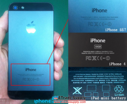 Apple iPhone 5S images leaked