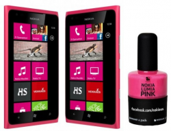 Nokia launches hot pink nail polish to promote Lumia 900 in US