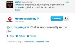 Older Motorola devices not supported by Bootloader Unlock tool