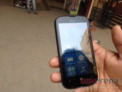 Nokia Lumia 510 in the wild, captured in video