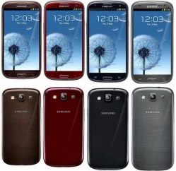 Samsung Galaxy S III outed in four new colors