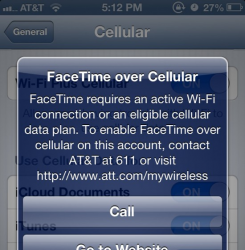 AT&T allows all customers to enjoy FaceTime over cellular
