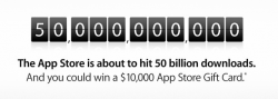 Apple Starts Countdown to 50 Billion App Downloads