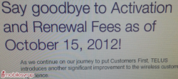 Telus to get rid of activation and renewal fees for good
