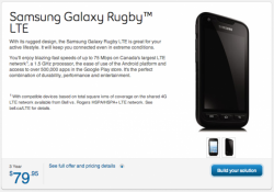 Bell launches Galaxy Rugby LTE from Samsung