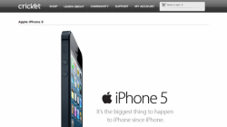 Cricket Wireless to sell prepaid iPhone 5 