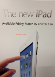 Apple Confirms New iPad to Launch On Friday, March 16th at 8AM